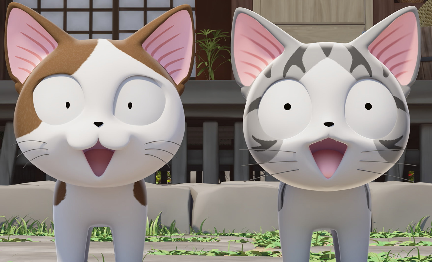 チー、シーサーする
